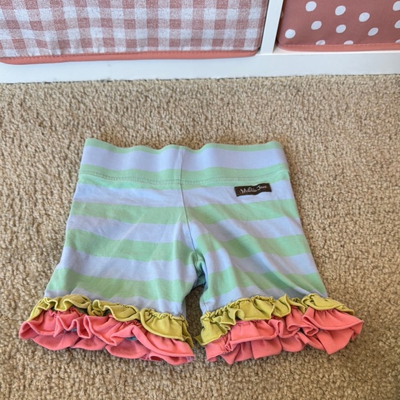 Colorful Ruffle Shorts Set - Picture 5 of 12